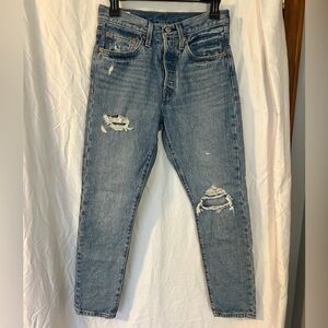 Women Levi’s 501 Skinny size W26 L28